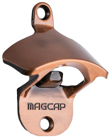 MAGCAP Magnetischer Flaschenöffner zur Wandmontage Antikkupfer
