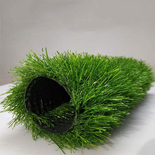 Deluxe Realistische künstliche Gras-Rasen, Drainage Löcher Gummirücken Synthetic gefälschte Rasen Teppich Mat 2cm Stapel-Höhe (Size : 79x157in)
