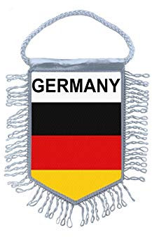 Akachafactory Wimpel mini Flagge Fahne flaggen miniflagge Deutschland