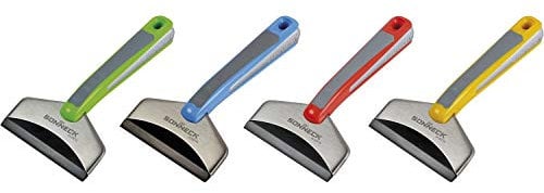 SONNECK Länge 200 mm Eiskratzer S201, Snowmaster, Eisschaber für Autos, hochwertiger Kunststoff-Edelstahl (NIRO)