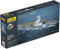 Coffret Prestige Maquette Bateau Porte Avions Charles de Gaulle avec Accessoires (Colle, peintures principales, Pinceau) - Militaire - echelle 1:400