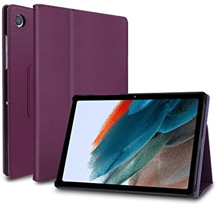 Fansong Case for Samsung Galaxy Tab A8 10.5 inch 2022, Tablet cover for SM-X200/X205/X207 Magnetic Closure PU Leather Smart Cover Flip Stand for Samsung Tablets Galaxy Tab A8 10.5 inch(Purple)