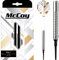 McCoy Darts D6074 Max | Premium 90% Wolfram Soft Tip Darts Set | Silber 18g