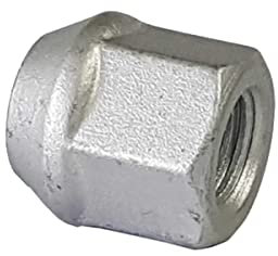 1x Radmutter M12x1,5 60° Kegelbund offen mit Bund DC SW 19mm kompatibel mit Chevrolet Aveo Captiva Epica Evanda Lacetti Nubira Rezzo Spark