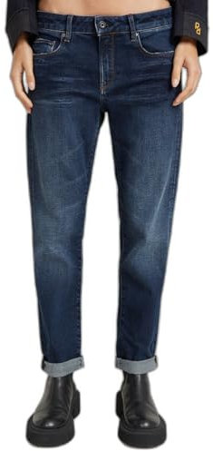 G-STAR RAW Damen Kate Boyfriend Wmn Jeans, Worn in Dusk Blue,