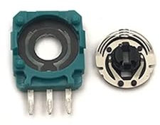 YANHAO [Pièces détachées pour Jeux vidéo] 50 pcs Vert Noir 3D Analogique Micro Bouton de Remplacement for Playstation 4 PS4 Contrôleur 3D Thumbstick Axe Résistances (Color : OEM Black)