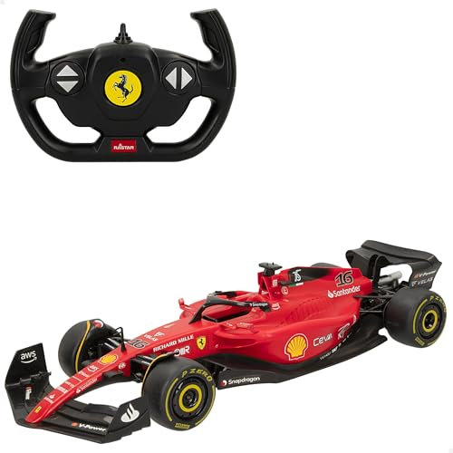 ColorBaby RASTAR Ferrari F1-75, offizielles Lizenzprodukt Formel 1, Maßstab 1:12, ferngesteuertes 2.4GH.Z, Carlos Sainz + Charles Leclerc (41271)