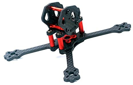 XYWOPO Kohlefaserrahmen-Kit RC-Drohne FPV Racing Quadcopter Freestyle Stretch X Unterstützung 1306 1407 F3 F4 Runcam Quadrocopter-Rahmenarme (Size : SX2 eyas Frame kit)