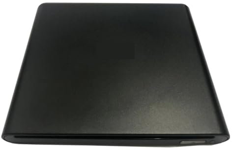 External Blu-Ray DVD Drive 3D Player USB 3.0 Blu-Ray CD DVD Player Reader Compatible(Black)