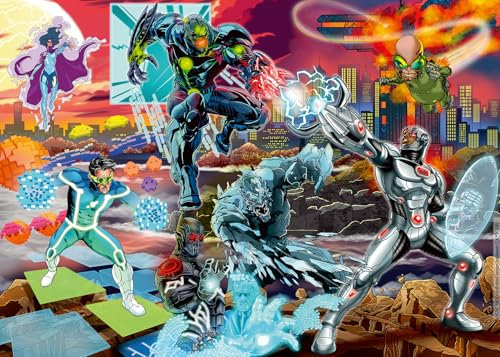 Ravensburger DC Collector's Edition Cyborg 1000 Piece Jigsaw Puzzle for Adults and Kids Age 12 Years Up