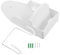 SWOOMEY Wall Mounted Iron Holder with Cord Storage Ironing Board Hanger for Efficient Organization Hotel Rooms Home Use Sleek Design for Modern Spaces