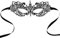 YQQYG Maskenball-Maske für Frauen, Masken Kostüm, Venezianische Maske Damen, Schwarze Spitzenaugenmaske, Schwarze Augenmaske Kostüm für Kostümpartys, Mardi Gras, Rollenspiele
