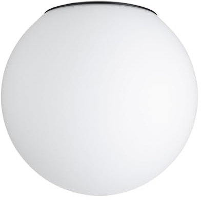 Paulmann 60416 Selection Bathroom Deckenleuchte Gove Ersatzglas Schwarz matt, Satin