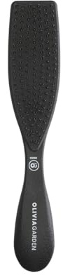 Olivia Garden Essential Style Blend – Black - Chemical-Resistant Detangling Hairbrush for Wet Hair, Hair Dye & Treatments – For Salon & At-Home Use