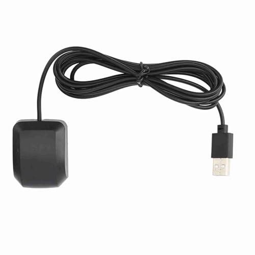 Wakects USB GPS Modul, VK-162 Navigationsmodul Externe GPS Dongle Empfänger für Earth DC 3,3–5 V, USB für PC Tablet Laptop