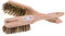 BawiTec Stielbürsten Reinigungsbürsten Schrubberbürsten Handbürsten harte Borsten weiche Borsten Holzbürsten verschiedene (Natur Union 2x 26,5cm)