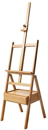 Monte Marte, Cavalletto da pavimento in legno di faggio Signature Box, 43,5 x 44 x 150 cm (lunghezza x profondità x altezza)