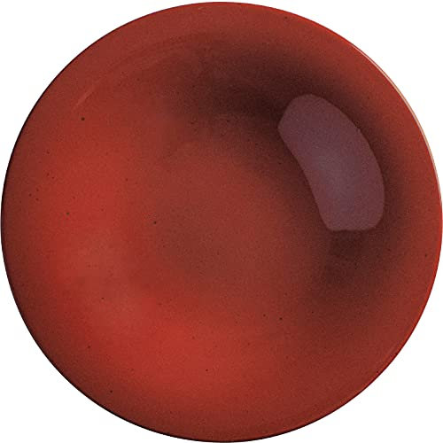 KAHLA Homestyle Pastateller grande 30 cm siena red mediterranes Geschirr aus Porzellan mit Steingut- und Keramiklook großer Salatteller großer Pastateller tiefer Teller XL rund rot