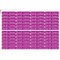 Indigos UG - Namensaufkleber Kinder Schule - 300 Sticker 36x7 mm - lila - personalisiert mit Wunschname - Etiketten für Schulheft, Schultüte, Federmappe, Stifte, Kindergarten