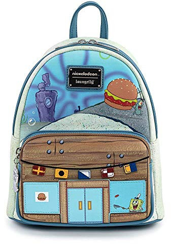 Loungefly Spongebob Squarepant Krusty Krab Womens Double Strap Shoulder Bag Purse
