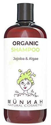 Münnah Jojoba und Algen Shampoo, 250 ml