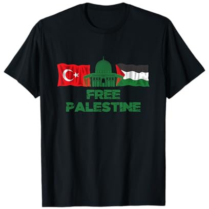 Libre Palestine Turquie Palestine Palastinien Gaza al Quds T-Shirt