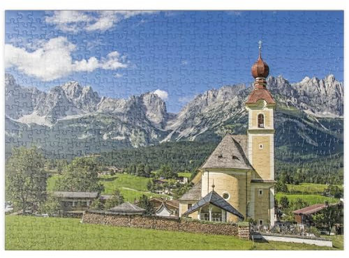 MyPuzzle Wilder Kaiser - Premium 500 Teile Puzzle - MyPuzzle Sonderkollektion von Starnberger Spiele