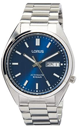 Lorus Herren-Uhr Automatik Edelstahl mit Metallband RL493AX9