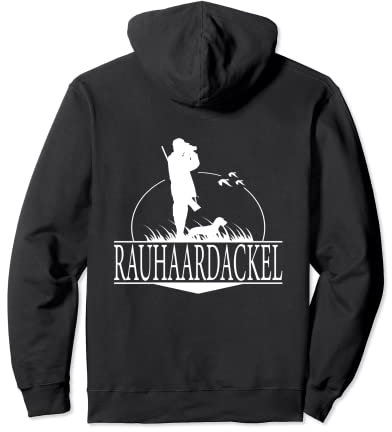 Rauhaardackel Jagdhunde Jäger Jagdhund Hunde Pullover Hoodie