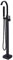 HOME DELUXE - Design Standarmatur - SKY Matt Schwarz - Höhe: 112 cm, inkl. Handbrause I freistehende Armatur Wannenbrause Wanneneinlass