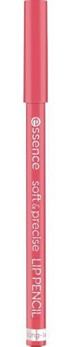 essence soft & precise LIP PENCIL, Lippenkonturstift, Nr. 207, Orange, langanhaltend, sofortiges Ergebnis, natürlich, vegan, ohne Parfüm, ohne Alkohol, ohne Konservierungsstoffe, 1er Pack (0.78g)