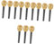 ibasenice 12pcs Glitter Microphone Toy Models for Boy Girl Realistic Prop Microphone for Dance Parties Birthday Celebrations and Stage