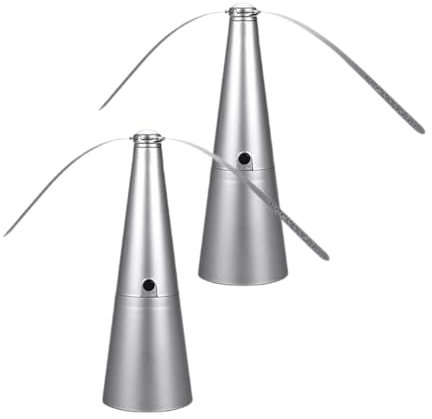 Ventilatori antimosche per tavoli, 2 pezzi Repellente antimosche per interni ed esterni, Ventilatore repellente antimosche tiene lontane le mosche, Filatore portatile per ventagli antimosche