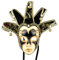 HDCRYSTALGIFTS Venezianische Komödienmaske Exquisite Dekoration Jester Masken für Party Halloween