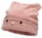 DiiWmme Katzenohren-Beanie-Mütze, Schwarze Y2k-Häkelmütze, gestrickte elastische Winter-Herbst-warme Damen-Skullies und Beanies-Mütze (DE/NL/SE/PL, Alphanumerisch, Einheitsgröße, Standard, rosa)