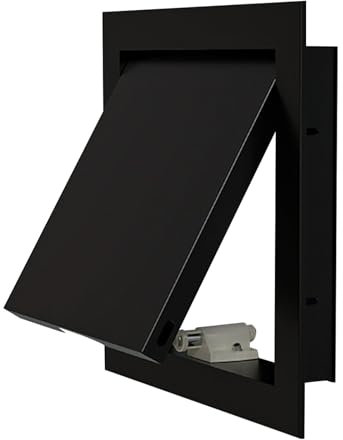 Revisionsklappe mit Magnetsauger, Verstärkte Wartungsklappe Aus Aluminiumlegierung, Revisionstür for Rohrleitungen, Elektrische Ventile, BrandschutzausrüStung