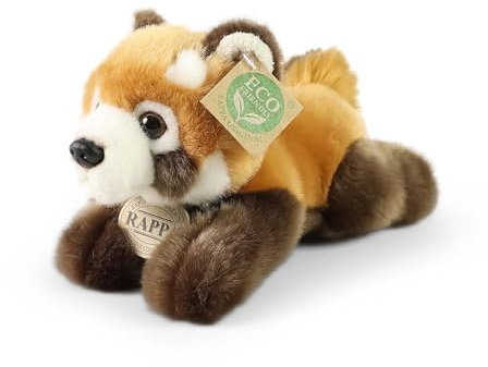 Teddys Rothenburg Kuscheltier Roter Panda liegend 20 cm Plüschtier Plüschpanda