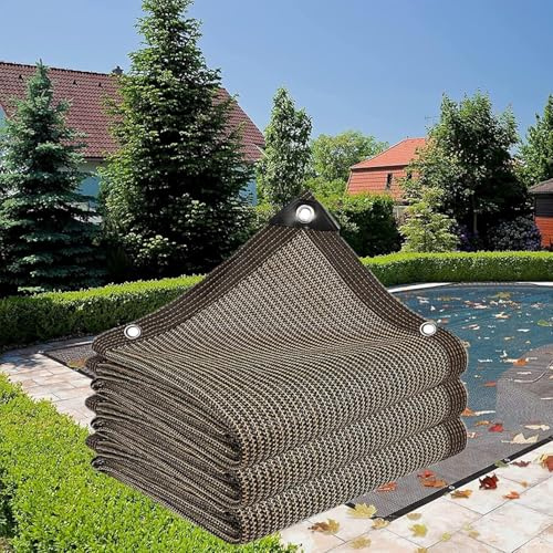 Schwimmbad-Schutznetz Winterfeste Poolabdeckung, Winter Mesh Poolabdeckungen, Feinmaschig Netz Poolabdeckung Für In Und Oberirdische Pools(3x3m(10x10ft))