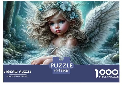 1000 Teile Feen Elfen Geschicklichkeitsspiel Feen Elfen Puzzles Für Erwachsen Herausforderung Spielzeug Premium Quality Geschenke Für Die Ganze Familie 38x26cm/1000pcs