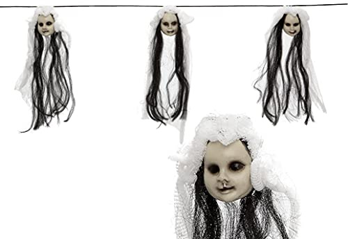BigBuy Carnival S1123189 Garland, White, Única