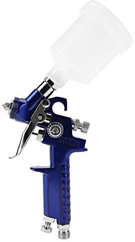 EVTSCANPaint Spray Gun HVLP Gravity Feed Air Spray Gun Kit with 125ml Cup 0.8/1.0mm Nozzle Touch Up Paint Sprayers, Professional Painting(H-2000A 0.8mm)