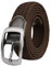 Awlyfm Flechtgürtel Herren 160m Stretchgürtel Elastischer Gürtel Männer Braun