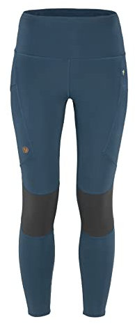 Fjällräven Damen Abisko Trekking Tights Pro W Pants, Indigoblau, Eisengrau, XXL EU