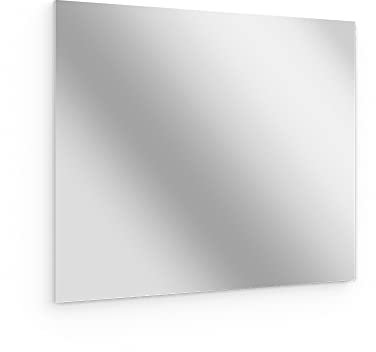 Vicco Badezimmerspiegel Viola, Badspiegel, Weiß, 80 x 65 cm