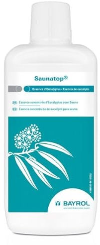 Bayrol Aromathérapie Sauna et hammam Saunatop Eucalyptus - 1 Litre