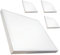 LED ATOMANT Packung mit 4 Quadatisch LED Oberfläche Deckenleucht 60x60cm 48W, CCT (Farbwahlschalter Warmweiß, Neutralweiß oder Kaltweiß), 5500 Lumen, Inklusive Treiber