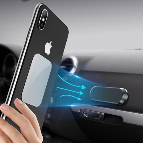 The Life Hacker Magnetische Handyhalterung Schwarz Slim Auto Armaturenbrett Home Halter Universal