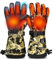 Gocheer Beheizbare Handschuhe Herren Damen,Beheizte Handschuhe mit 7.4V/22.2WH Wiederaufladbare Akkus, 3 Heizstufen Wählen wasserdichte Handschuhe mit Heizung Skifahren Camping Wandern