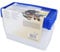 EUROHOME Vorratsdose - 5er Gefrierdosen Set 1L zur Frischhaltung und sicheren Lagerung - Frischhaltedosen für Küche und Gefrierschrank im 5er Set - Brotzeitdosen mit festem Deckel - Vorratsdosen Set