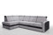 Robin Glen Ecksofa mit Schlaffunktion Bettkasten Kopfstützen Abnehmbare Rückenkissen Sofa L-Form Schlafsofa Freistehende Eckcouch Schlafcouch Wohnzimmermöbel Wohnlandschaft Grau
